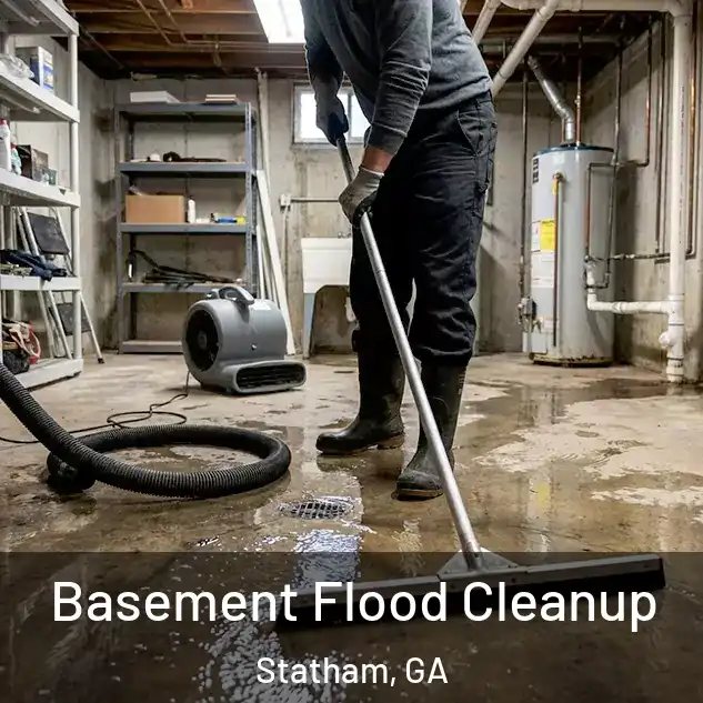  Basement Flood Cleanup Statham, GA