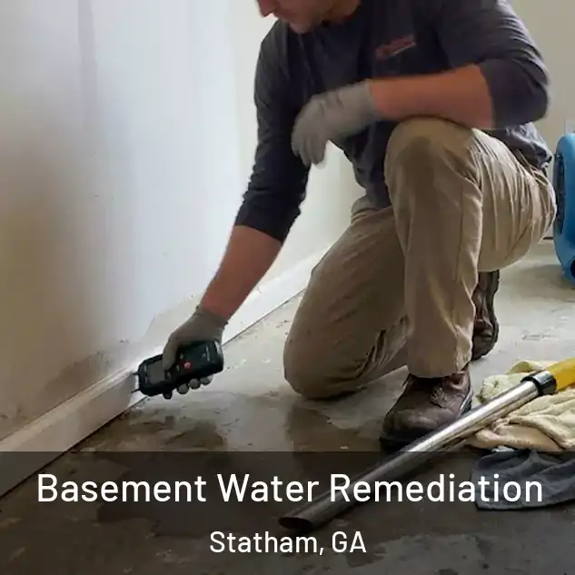  Basement Water Remediation Statham, GA