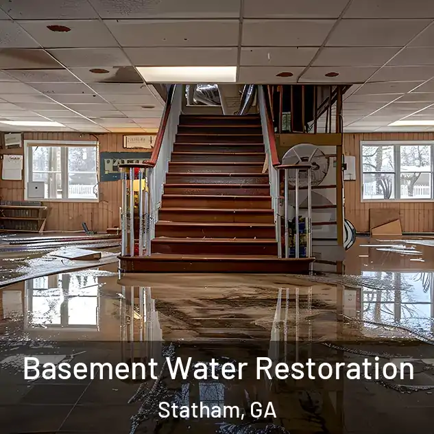  Basement Water Restoration Statham, GA