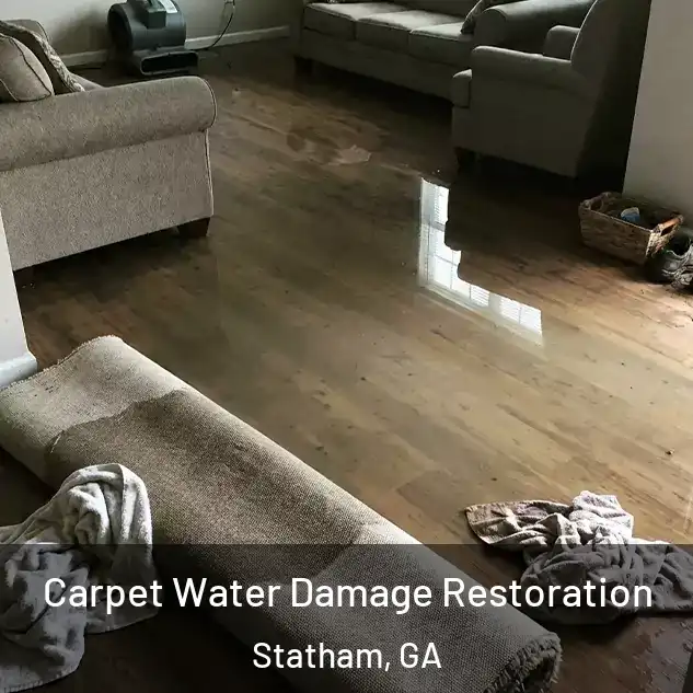 Carpet Water Damage Restoration Statham, GA
