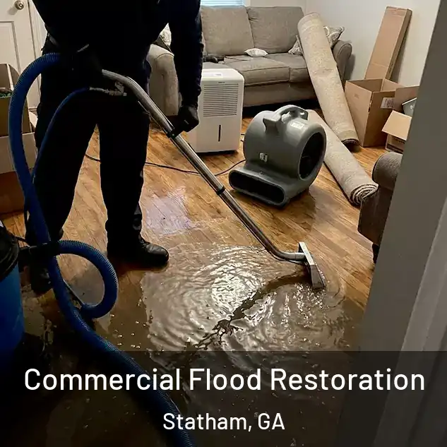  Commercial Flood Restoration Statham, GA