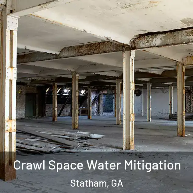  Crawl Space Water Mitigation Statham, GA