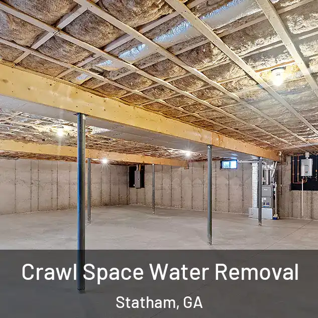  Crawl Space Water Removal Statham, GA