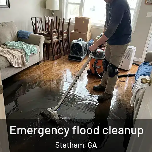  Emergency flood cleanup Statham, GA