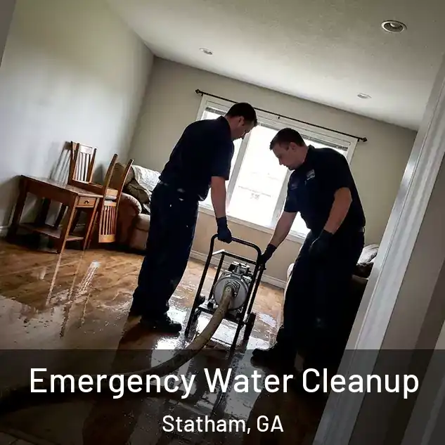  Emergency Water Cleanup Statham, GA