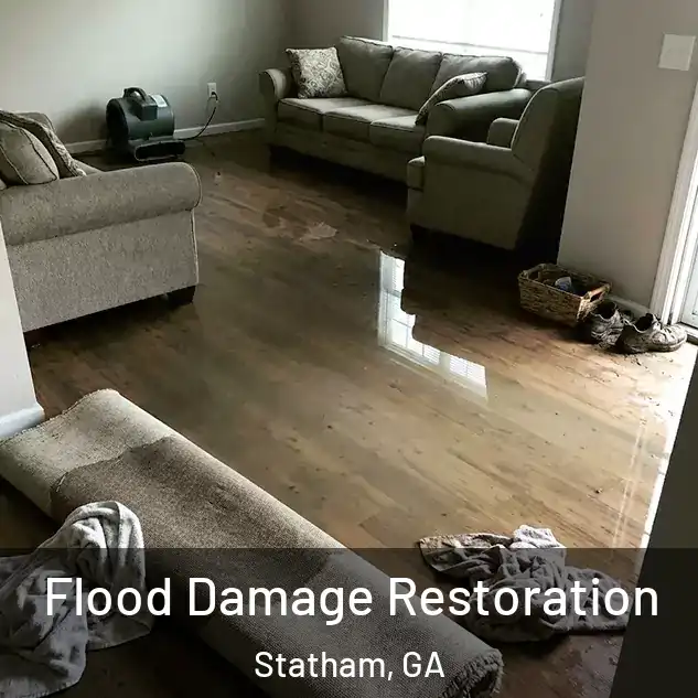  Flood Damage Restoration Statham, GA
