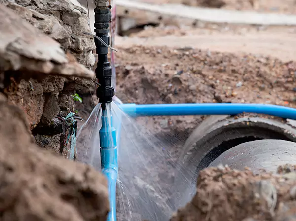 Burst Pipe Cleanup in Statham