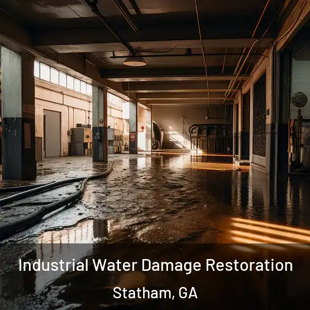  Industrial Water Damage Restoration Statham, GA