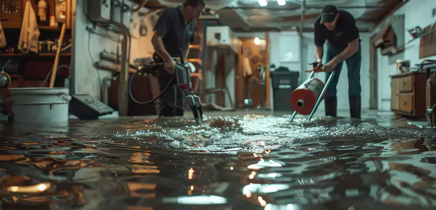 Basement Water Damage Cleanup Statham