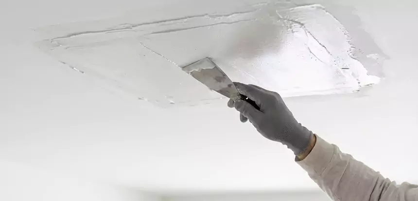 Ceiling Sagging Water Damage Repair Statham
