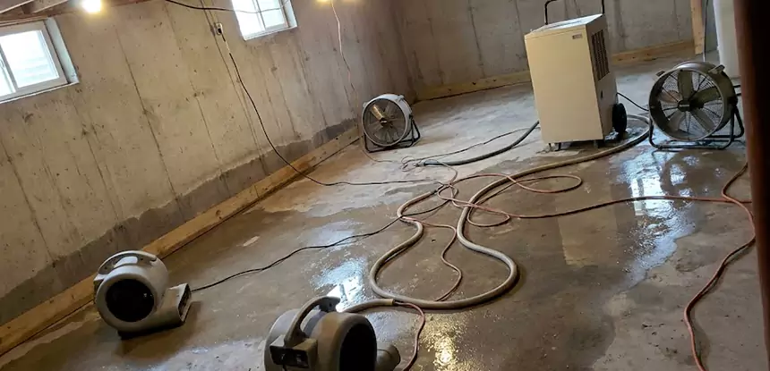 Large-Scale Water Damage Cleanup in Statham