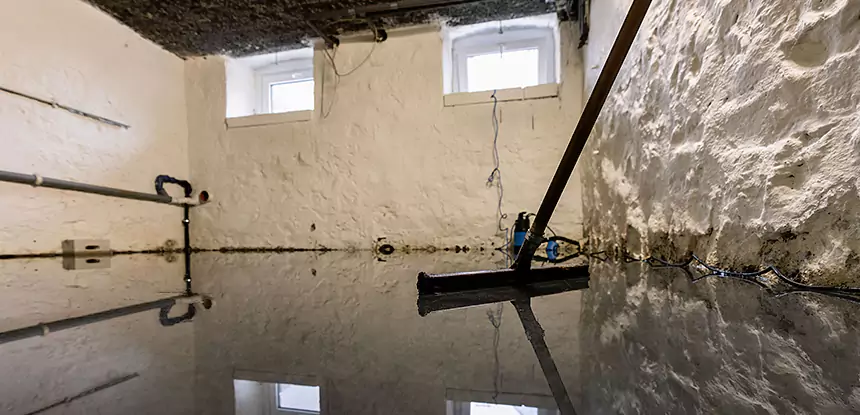Basement Water Cleanup in Statham
