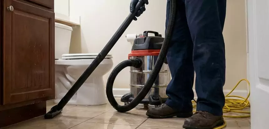 Fix Bathroom Floor Water Damage Statham