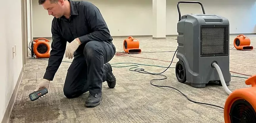 Drying Carpet Padding After Flood in Statham
