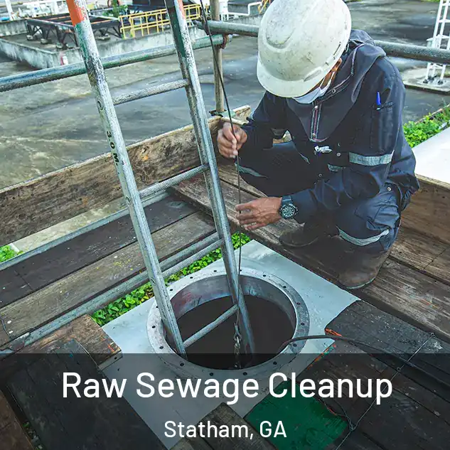  Raw Sewage Cleanup Statham, GA