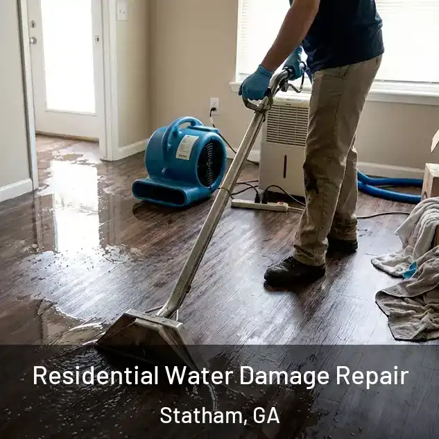  Residential Water Damage Repair Statham, GA