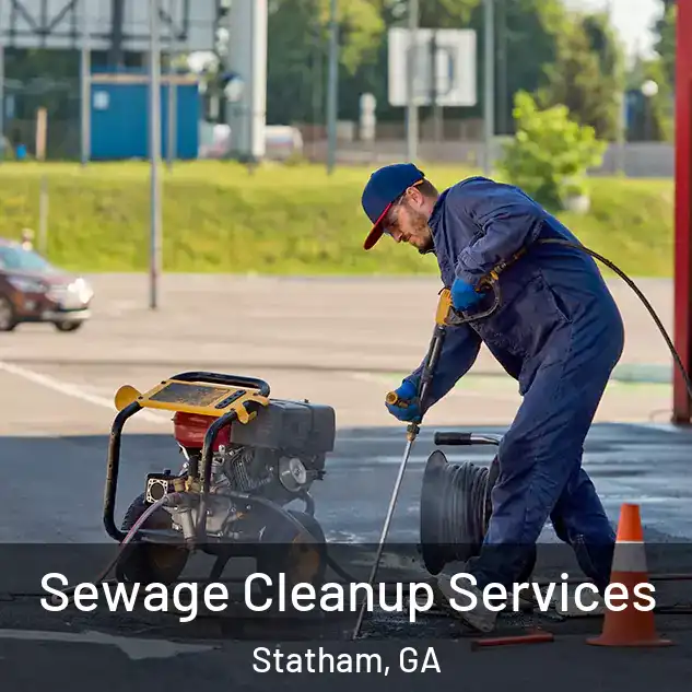  Sewage Cleanup Services Statham, GA