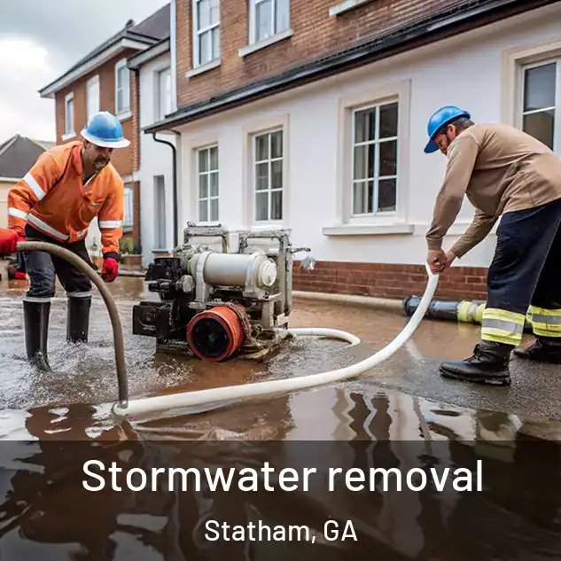  Stormwater removal Statham, GA