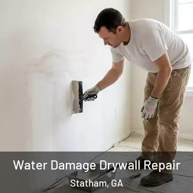  Water Damage Drywall Repair Statham, GA
