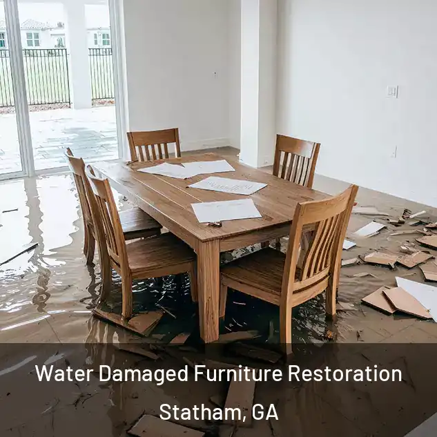  Water Damaged Furniture Restoration Statham, GA