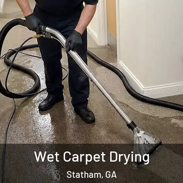  Wet Carpet Drying Statham, GA